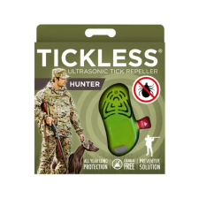 TickLess Hunter vegyszermentes ultrahangos kullancsriasztó, zöld élősködő elleni készítmény kutyáknak