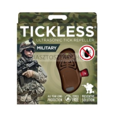  Tickless MILITARY Brown hordozható kullancsriasztó készülék emberek számára elektromos állatriasztó