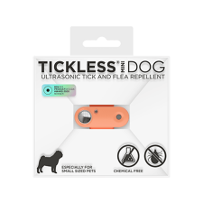 TickLess Mini Dog ultrahangos kullancs- és bolhariasztó kutyáknak, barack (Dog23Hp) élősködő elleni készítmény kutyáknak