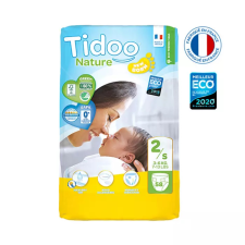 Tidoo Nature pelenka 2 újszülött (3-6kg) 58db pelenka