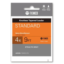  Tiemco Standard Tapered Leader 9ft 3X vékonyodó legyező előkezsinór horgászzsinór