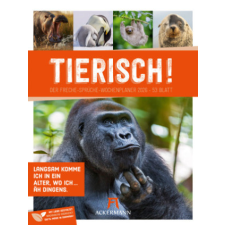 Tierisch! Sprüchekalender - Wochenplaner Kalender 2026 naptár, kalendárium