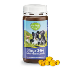 Tierlieb /Sanct Bernhard/ Omega 3-6-9 lenmagolaj kapszula kutyáknak 180db vitamin és táplálékkiegészítő