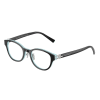 TIFFANY TF2273D 8055 Black On Tiffany Blue Demo Lens szemüveg
