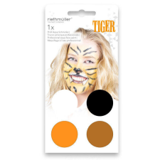 Tigris arcfesték, smink szett szépségszalon