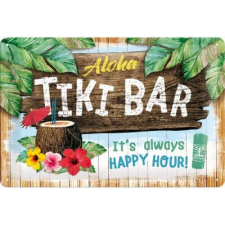  Tiki Bar Fémtábla dekoráció