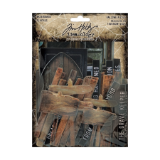 Tim Holtz Díszítőelem Baseboards Idea-ology Tim Holtz Halloween (1 csomag) matrica