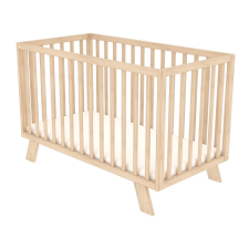 TIMBA kiságy Niki járókává alakítható 60x120 borostyán kiságy, babaágy