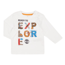 TIMBERLAND Hosszú ujjú pólók TEE-SHIRT MANCHES LONGUES T60250 Fehér 12 hónapos gyerek póló
