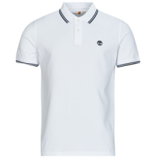 TIMBERLAND Rövid ujjú galléros pólók SHORT SLEEVE POLO Fehér EU L