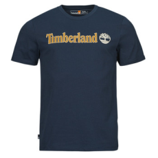 TIMBERLAND Rövid ujjú pólók Linear Logo Short Sleeve Tee Tengerész EU M