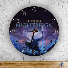 Time4Gift Elden Ring Nightreign kör alakú üveg falióra ajándéktárgy
