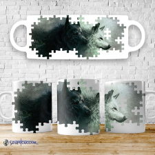 Time4Gift Farkasok puzzle bögre bögrék, csészék