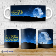 Time4Gift Star Wars Halálcsillag sziluett bögre bögrék, csészék