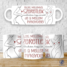 Time4Gift Teljes mellemből szeretlek bögre bögrék, csészék