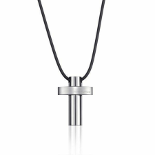 TimeForce Time Force acél kereszt medál lánccal 56 cm nyaklánc