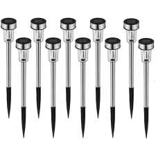 Timeless Tools Leszúrható napelemes kerti lámpa, 10 db kültéri világítás