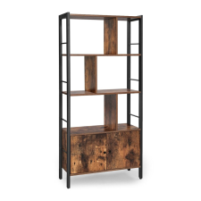 Timeless Tools Rusztikus Könyvszekrény - 154.5x74x30cm, Tárolószekrénnyel bútor