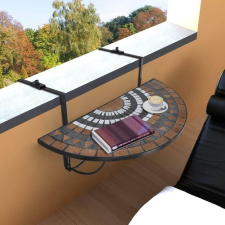 Timelesstools Lehajtható balkon asztal 2 színben kerti bútor
