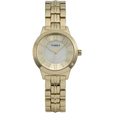  Timex TW2Y38600 női kvarc karóra, aranyszínű, 30 mm, díszdobozzal karóra