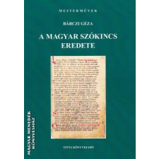 Tinta A magyar szókincs eredete - Bárczi Géza egyéb könyv