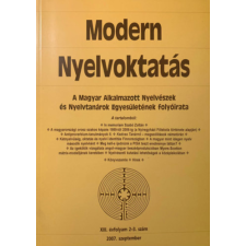 Tinta Kiadó Modern Nyelvoktatás 2007. szeptember - XIII. évfolyam 2-3. szám - antikvárium - használt könyv