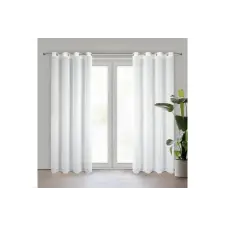  Tirsa fényáteresztő függöny Fehér 140x250 cm lakástextília