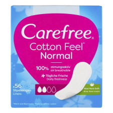  Tisztasági betét CAREFEE Cotton Aloe 56 darabos intim higiénia
