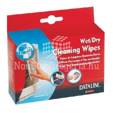  Tisztítókendő nedves/száraz tasakos Dataline 67120 tisztító- és takarítószer, higiénia