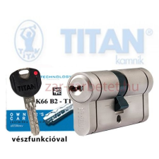 Titan K66 zárbetét 31x66 vészfunkciós ASC zár és alkatrészei