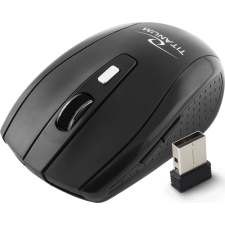 Titanum Drótnélküli egér 6D USB SNAPPER, fekete egér