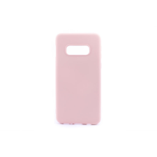  TJ Samsung Galaxy S10E G970F Gumis TPU Műanyagtok Tok Rózsaszín tok és táska
