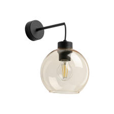 TK Lighting Cubus borostyán falikar (TK-4135) E27 1 izzós IP20 világítás