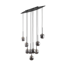 TK Lighting Estera fekete függesztett lámpa (TK-6148) G9 9 izzós IP20 világítás