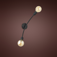 TK Lighting Helix fekete függesztett lámpa (TK-2721) E27 2 izzós IP20 világítás