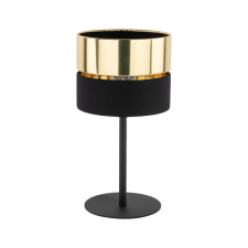 TK Lighting Hilton fekete-arany asztali lámpa (TK-16051) E27 1 izzós IP20 világítás