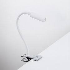 TK Lighting Lagos fehér csiptetős lámpa (TK-16024) G9 1 izzós IP20 világítás