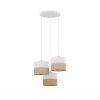 TK Lighting Linobianco függesztett lámpa fehér