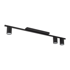 TK Lighting Logan fekete mennyezeti spotlámpa (TK-4565) GU10 3 izzós IP20 világítás