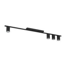 TK Lighting Logan fekete mennyezeti spotlámpa (TK-4566) GU10 4 izzós IP20 világítás