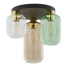 TK Lighting Marco átlátszó-színes mennyezeti lámpa (TK-3318) E27 3 izzós IP20 világítás