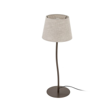 TK Lighting Nicola bézs-barna asztali lámpa (TK-16027) E27 1 izzós IP20 világítás