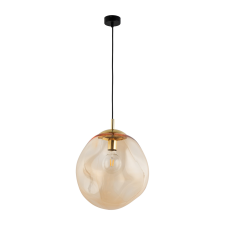 TK Lighting Sol borostyán függesztett lámpa (TK-4261) E27 1 izzós IP20 világítás
