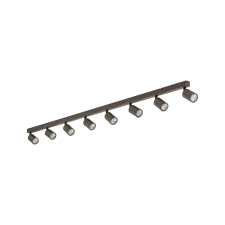TK Lighting Top barna mennyezeti spotlámpa (TK-6184) GU10 8 izzós IP20 világítás