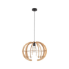 TK Lighting Venus Wood bézs függesztett lámpa (TK-6886) E27 1 izzós IP20