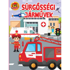 TKK Kereskedelmi Kft. - Sürgősségi járművek - Foglalkoztató matricákkal gyermek- és ifjúsági könyv