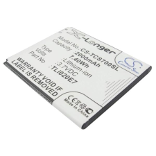 TLi020B2 Akkumulátor 2000 mAh mobiltelefon akkumulátor