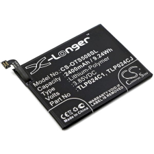 TLP024C1 Telefon akkumulátor 2400 mAh mobiltelefon akkumulátor