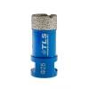  TLS COBRA-PRO Gyémánt lyukfúró 25 mm sarokcsiszolóra száraz / vizes kék