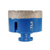  TLS COBRA-PRO Gyémánt lyukfúró 68 mm sarokcsiszolóra száraz / vizes kék